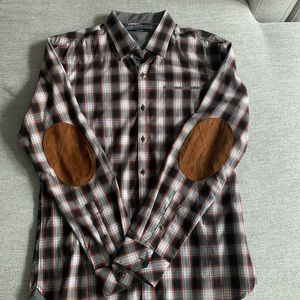 7 Diamonds Flannel with should pads